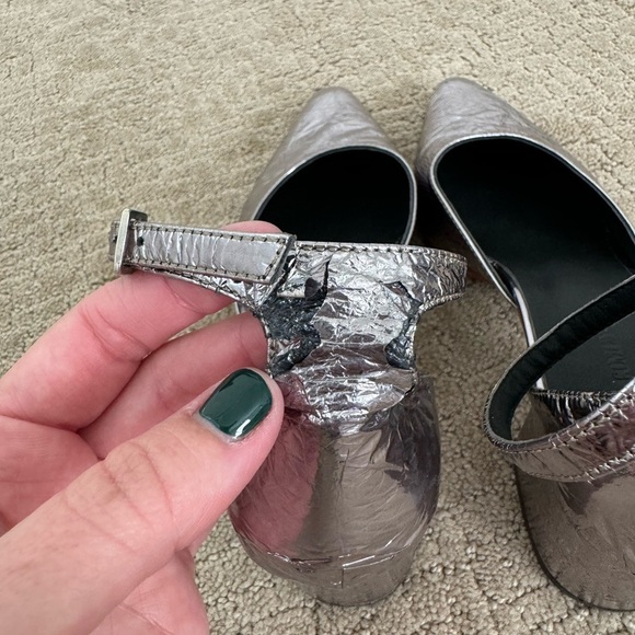 Rachel Comey Mary Jane Tetra Heels Galina Foil 9 - Picture 8 of 11